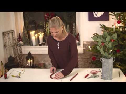 EUROFLORIST DIY: Decoratiehartjes voor kerst