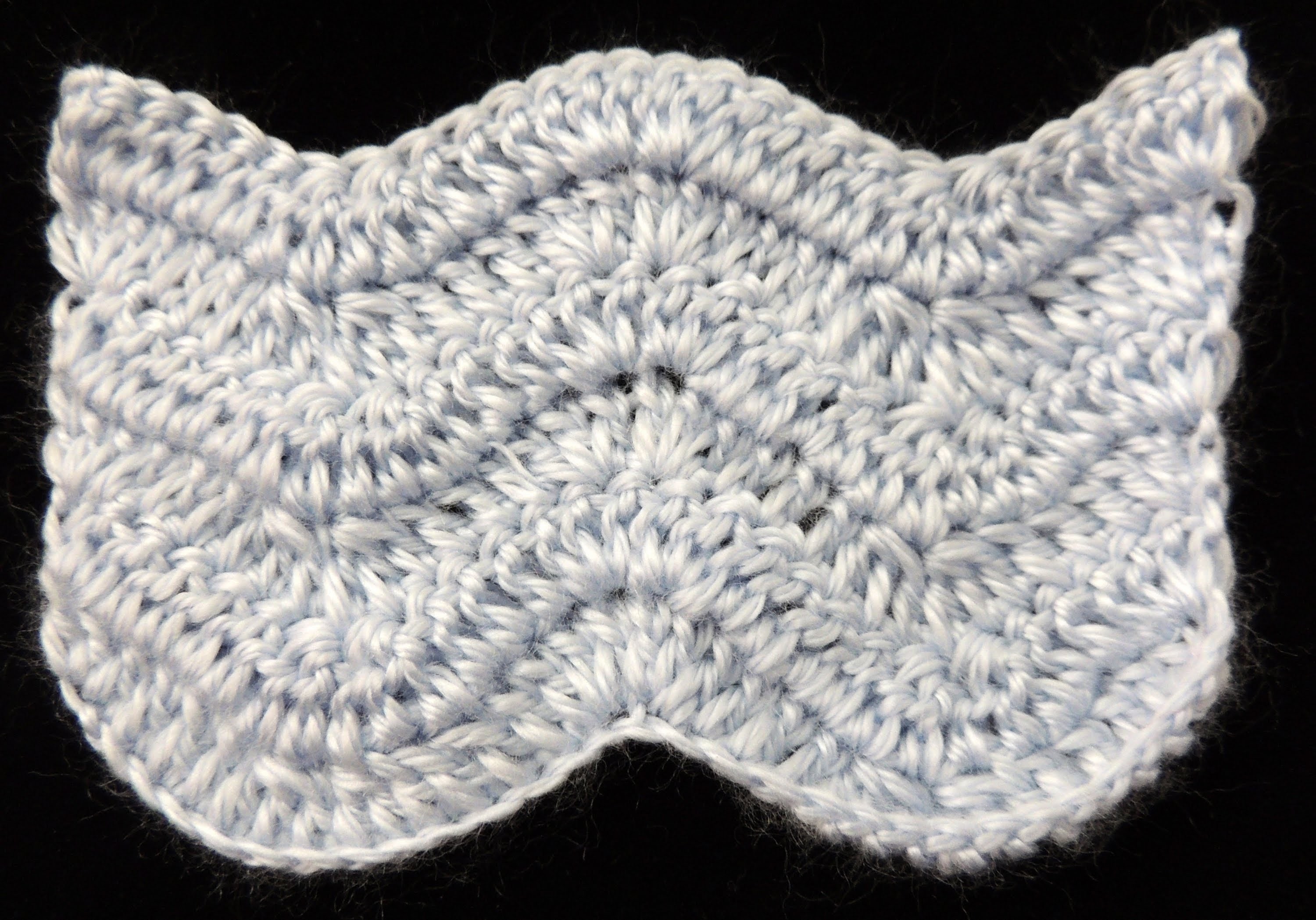 Crochet : Punto en Zig - Zag #1