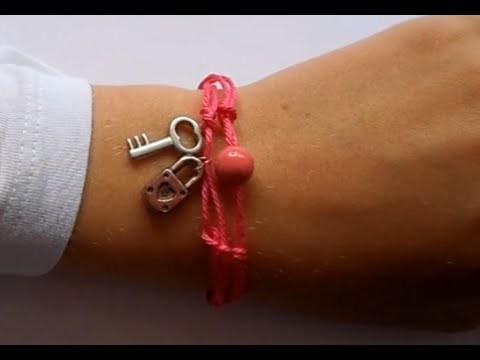 Diy, armbandje met bedeltjes