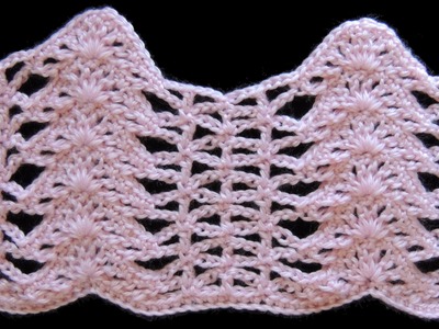 Crochet : Punto Zig Zag # 3
