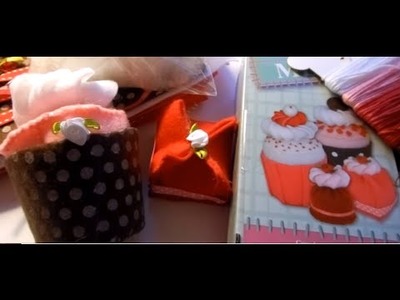 Unboxing.diy, cupcakes van vilt(action)