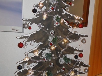 DIY workshop kerstboom hout, Weihnachtsbaum holz, Christmas tree wood