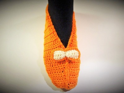 Heklane popke - pape (Crochet Slippers)