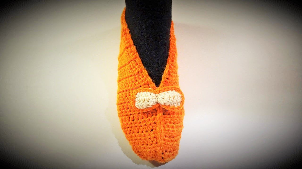 Heklane popke - pape (Crochet Slippers)