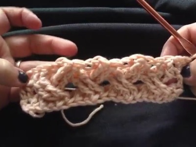 Keltische steek haken toer 4 - celtic weave stitch crochet