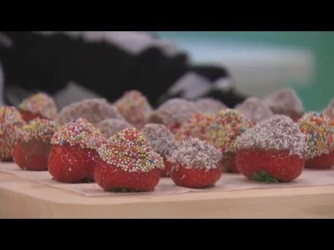 Jill - DIY: Aardbeienbonbons maken!