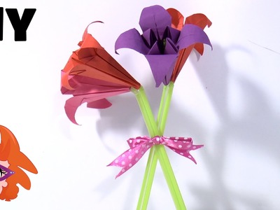 Bloemen vouwen - origami voor Moederdag