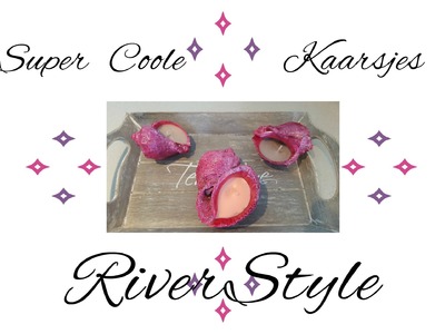 #5 Kaars Schelpen DIY - RiverStyle