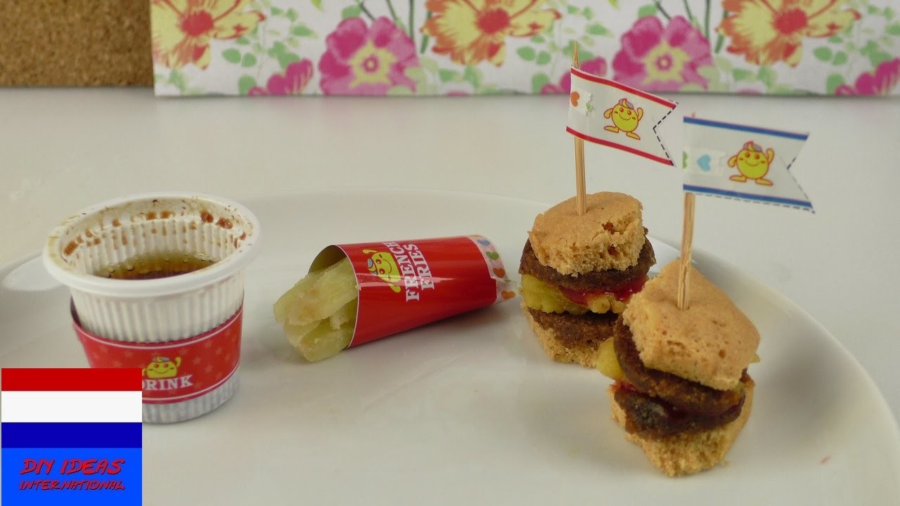 Popin' Cookin' hamburgerset | DIY snoep van Kracie | demonstratie | zelf frietjes & cola maken Japan