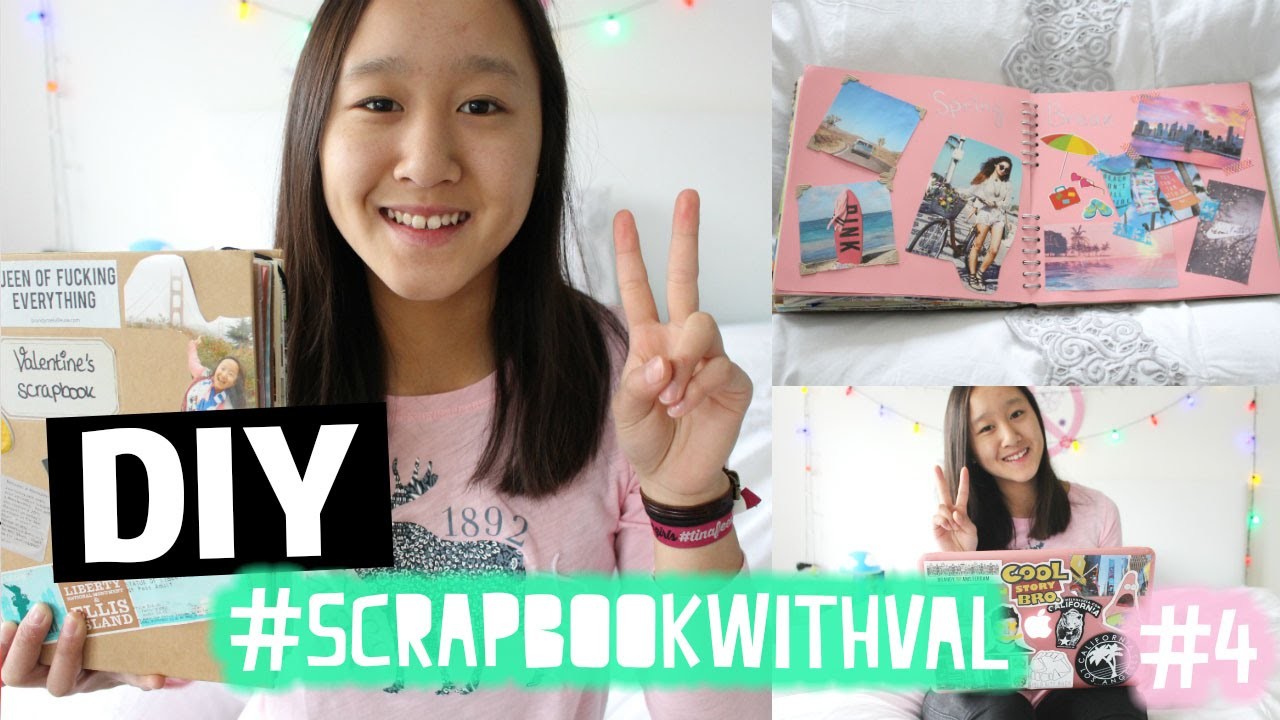 DIY #ScrapbookWithVal #4 SPRING
