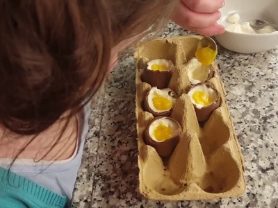 DIY - Zelf chocolade eieren (paasei) vullen voor Pasen (Nederlands)