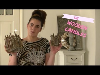 DIY - wooden candles