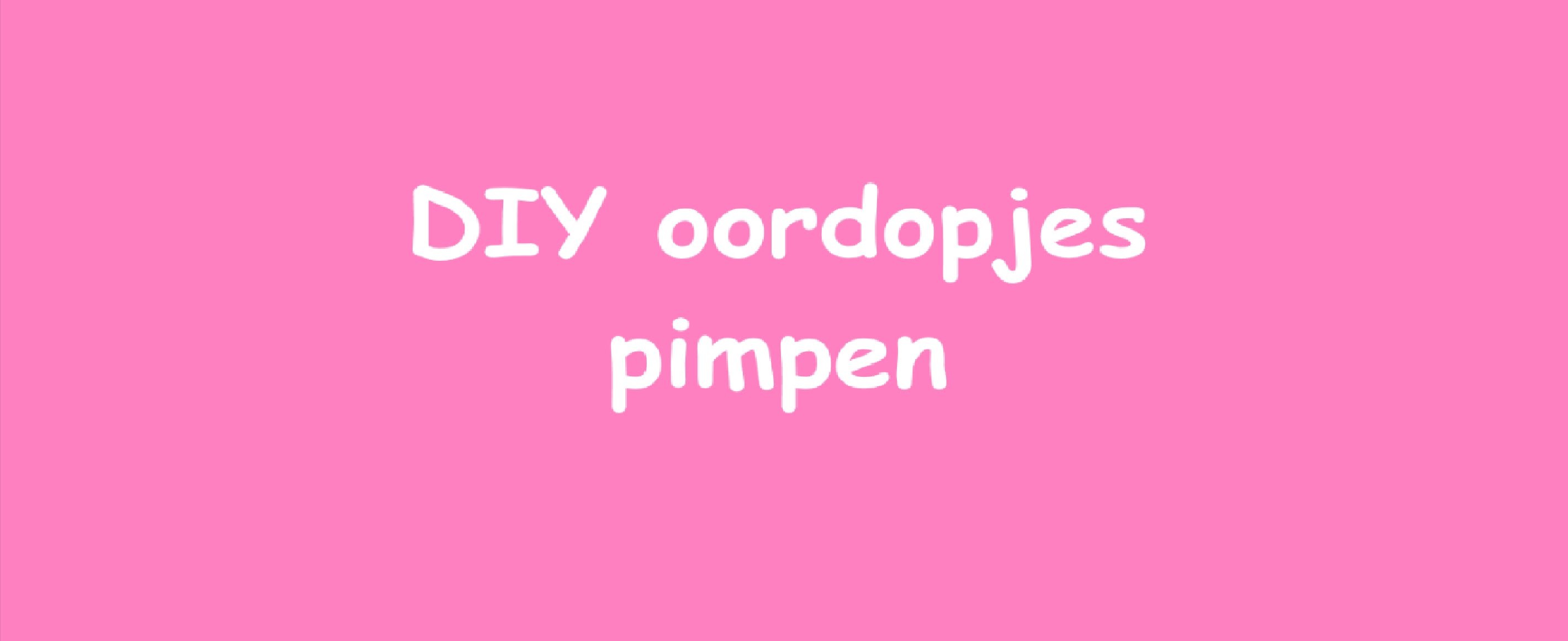 Easy DIY Oordopjes pimpen | ThePinkTuber