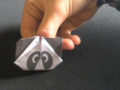 DIY  panda in origami