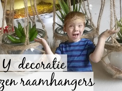 DIY raamdecoratie maken