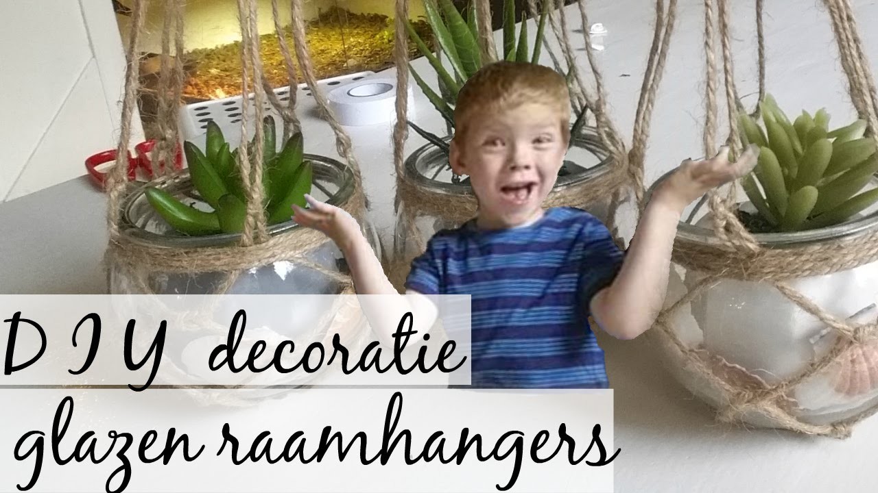 DIY raamdecoratie maken