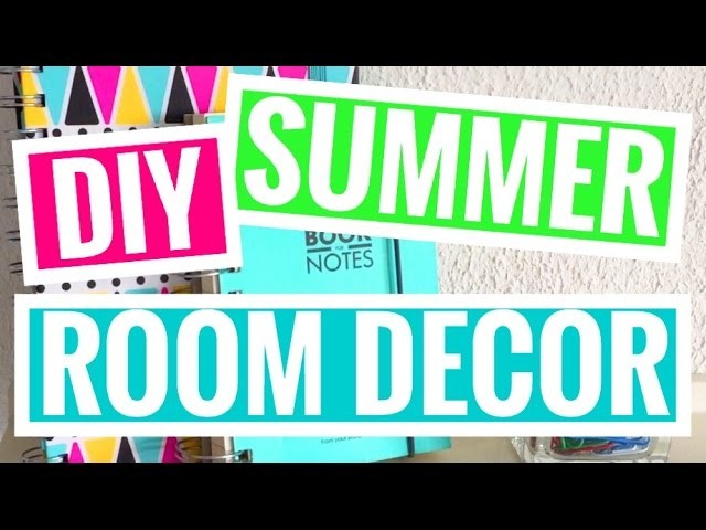 DIY SUMMER ROOM DECOR!! || Michelle