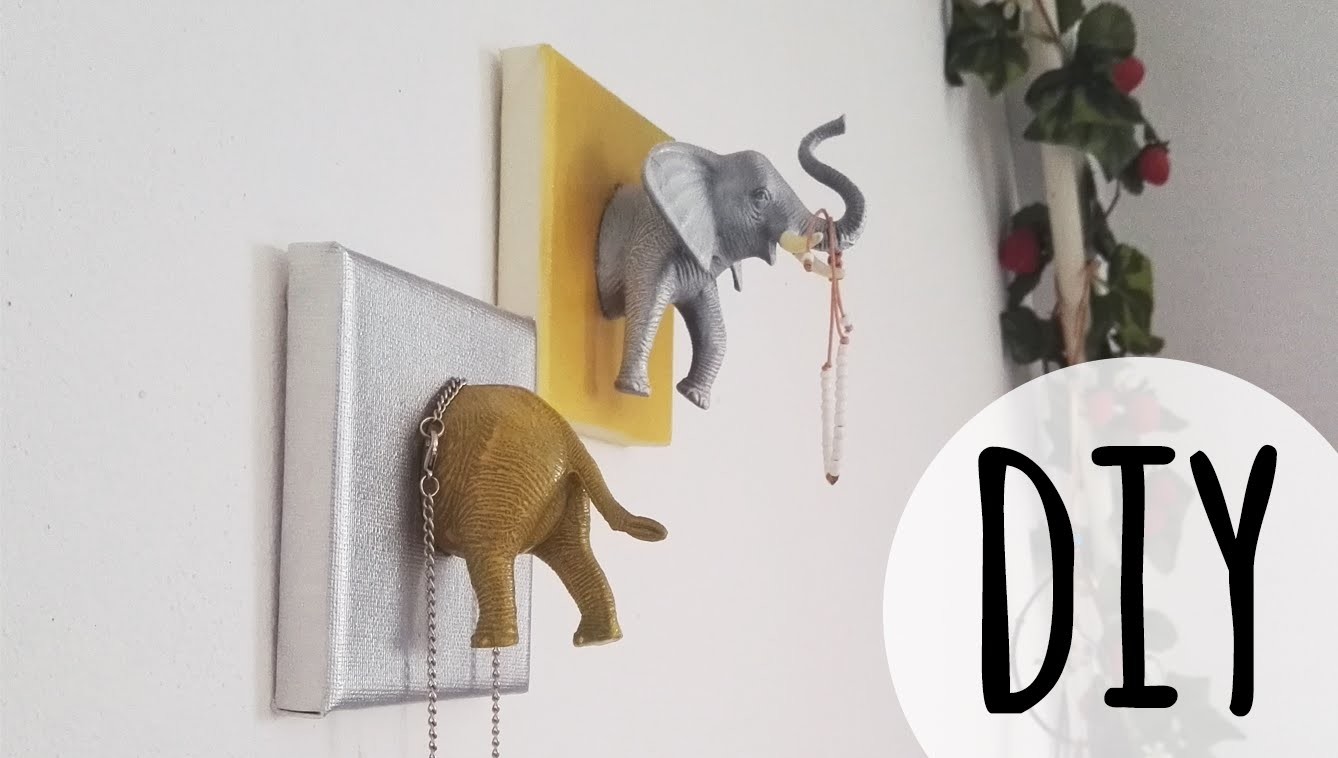DIY animal canvas decoration | Lisa Heleen