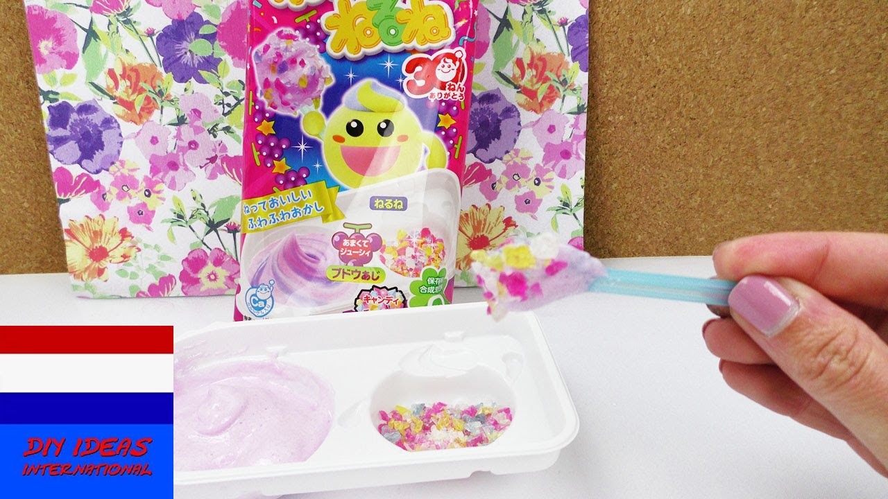 Kracie Popin' Cookin' druivenschuim | DIY snoeppastaset | bruisplezier cadeau-idee