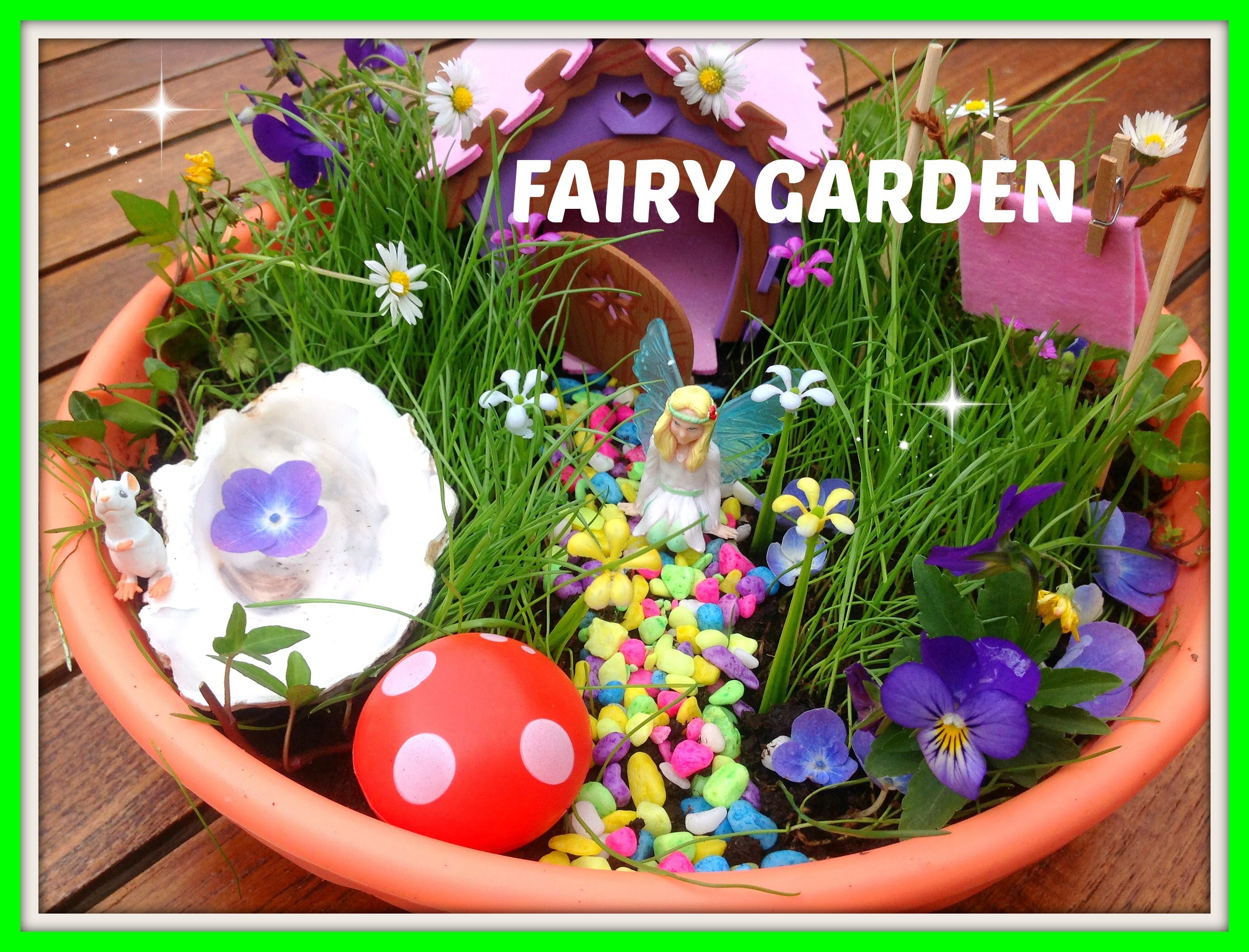 DIY: My Fairy Garden (Feeën-tuintje)