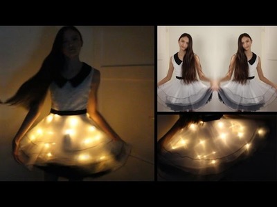 Lichtjes in een jurk DIY | Voor bijv. schoolfeest