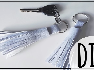 DIY tassel keychain | Lisa Heleen