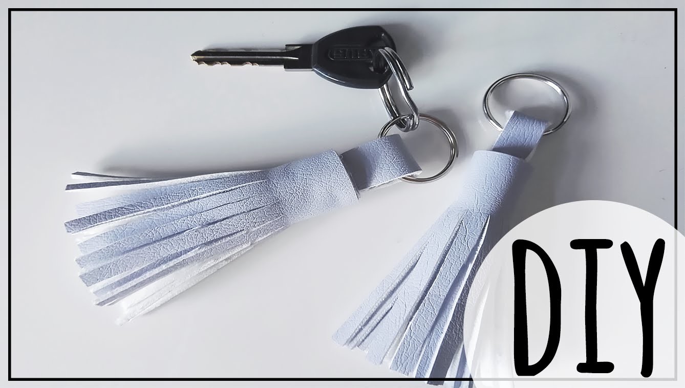 DIY tassel keychain | Lisa Heleen