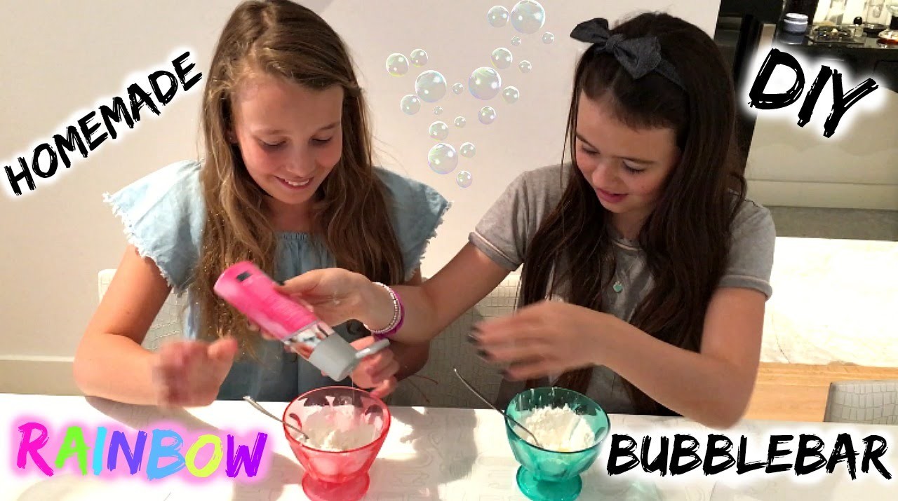 DIY Hoe maak je HOMEMADE RAINBOW bubblebars?(geïnspireerd door LUSH)
