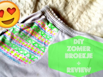 Diy zomer broekje + review | Maria Says,.  DIY en Review