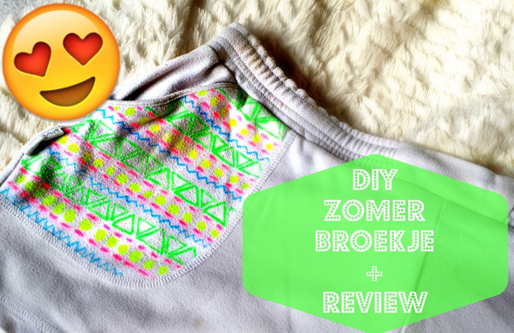 Diy zomer broekje + review | Maria Says,.  DIY en Review