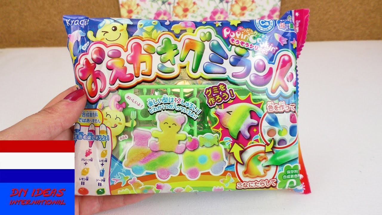 Kracie Popin' Cookin' grappige gummidieren | DIY candy set | leeuw & olifant | cadeau uit Japan