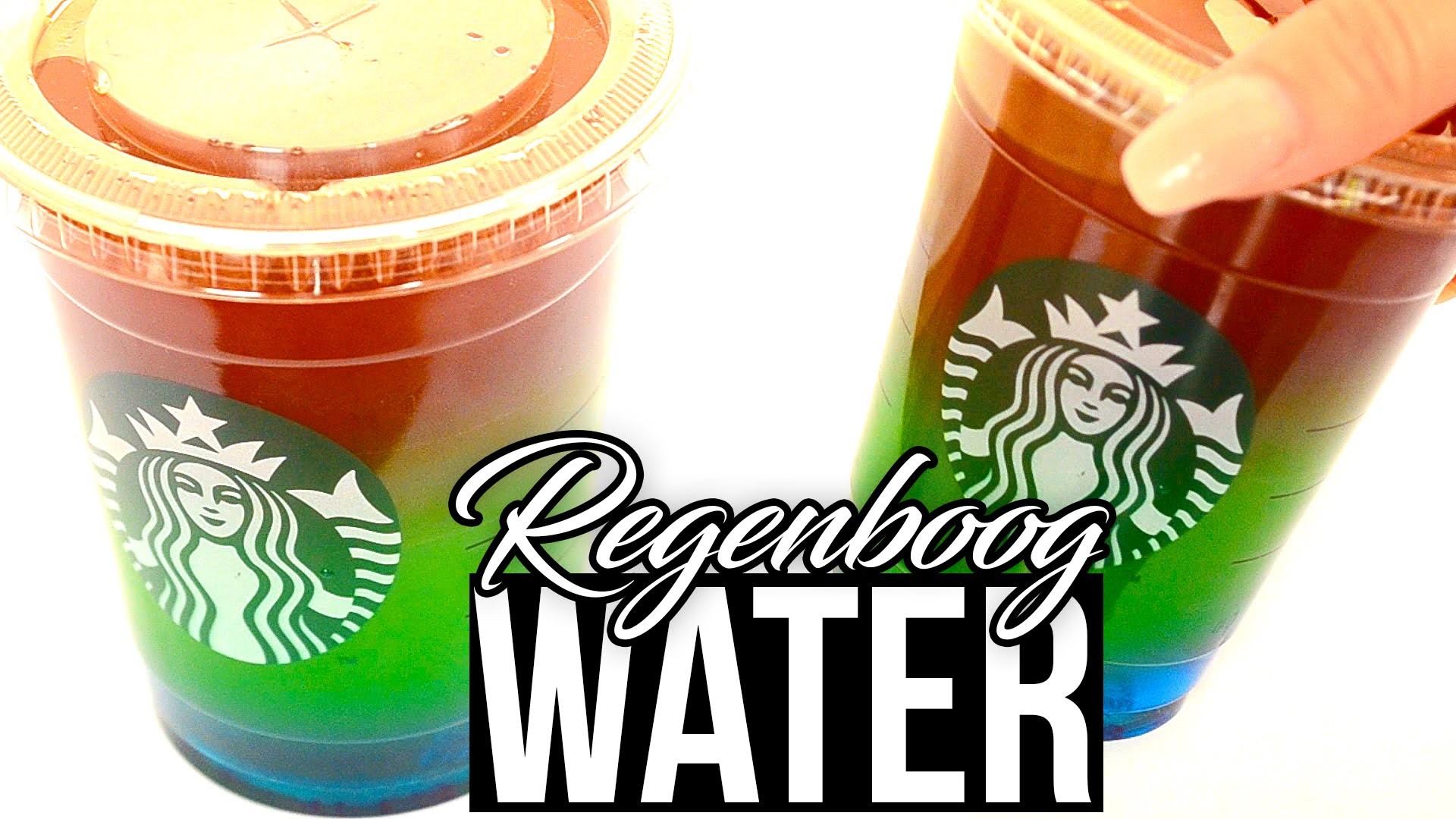 DIY Regenboog water 