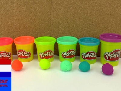 Zelf regenboog van Play-Doh maken DIY | fleurige regenboog van klei