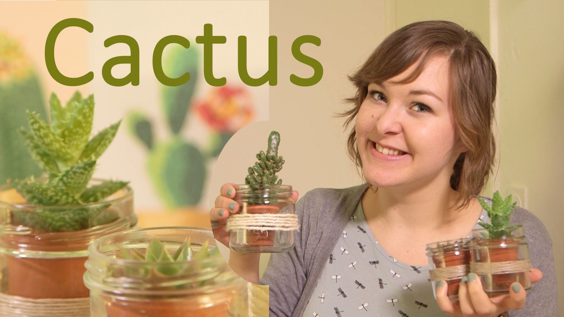 DIY - Cactus potjes! - Home Decoratie