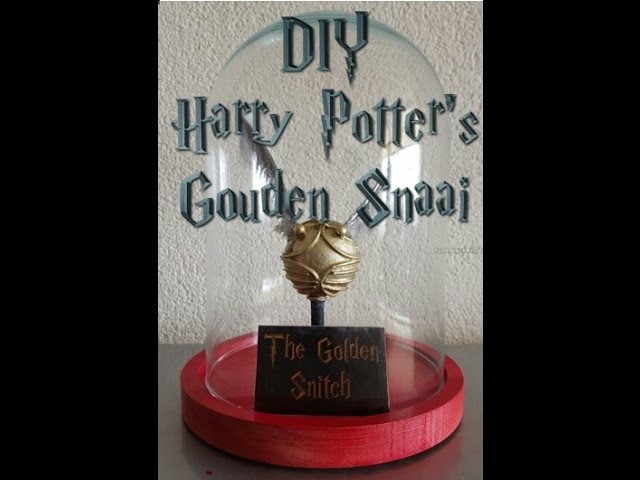 DIY: Harry Potter's Gouden Snaai