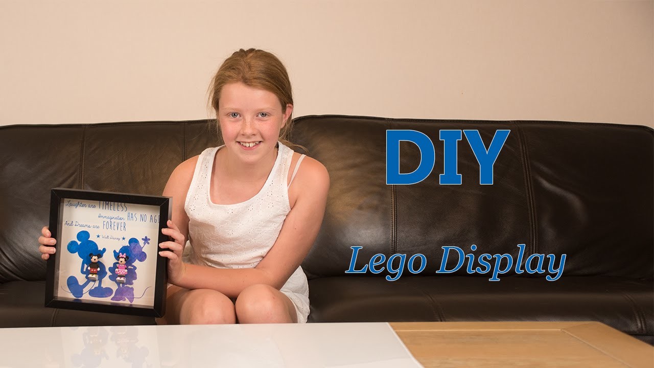 DIY Lego disney  minifigures display