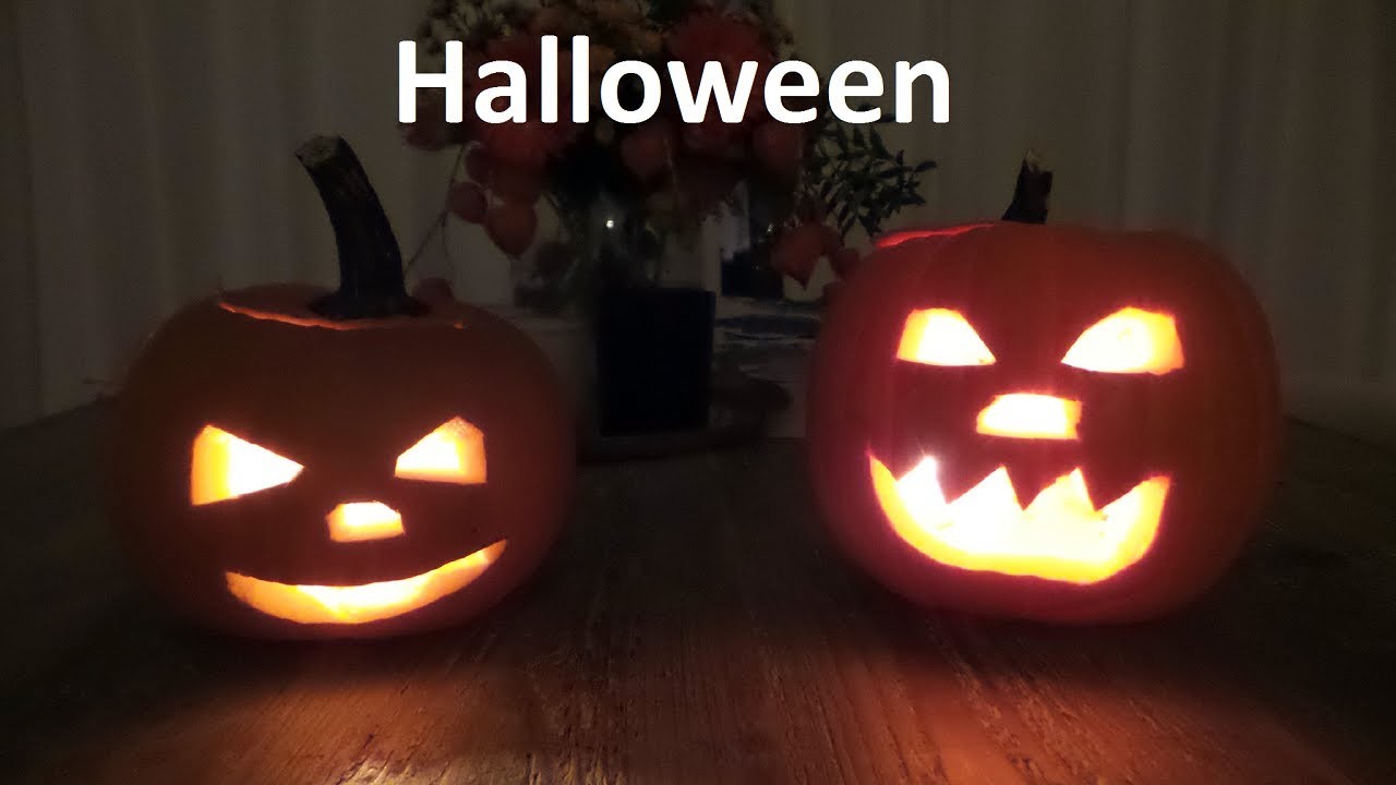 Zachary Masha HALLOWEEN pompoen uitsnijden DIY ~ How to carve a Halloween Pumpkin DIY