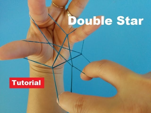 Rubber Band DOUBLE Star Tutorial~DUBBELE STER maken van elastiek super makkelijk