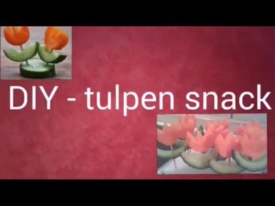 DIY - tulpen snack ☆koningsdag☆