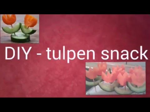DIY - tulpen snack ☆koningsdag☆