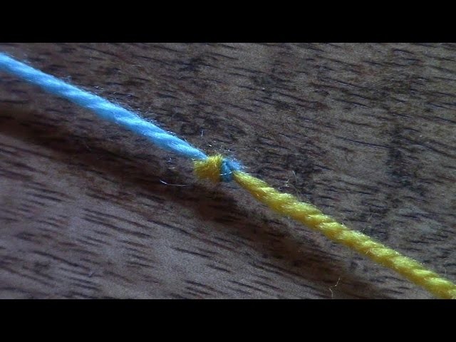 Haken - tutorial: De magische knoop of weversknoop