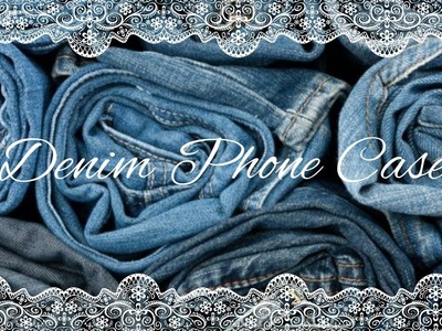 Denim phone case♡| diy | part 2