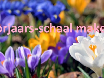 DIY: Voorjaars-schaal maken