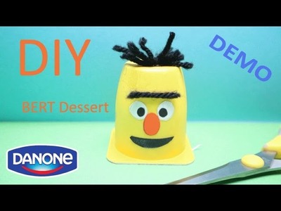 Danone DIY Yoghurt dessert Sesame street BERT - Danoontje toetje