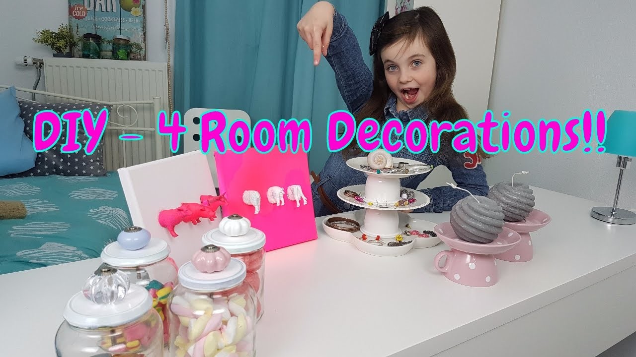 DIY - 4 Room Decorations!! (Nederlands)
