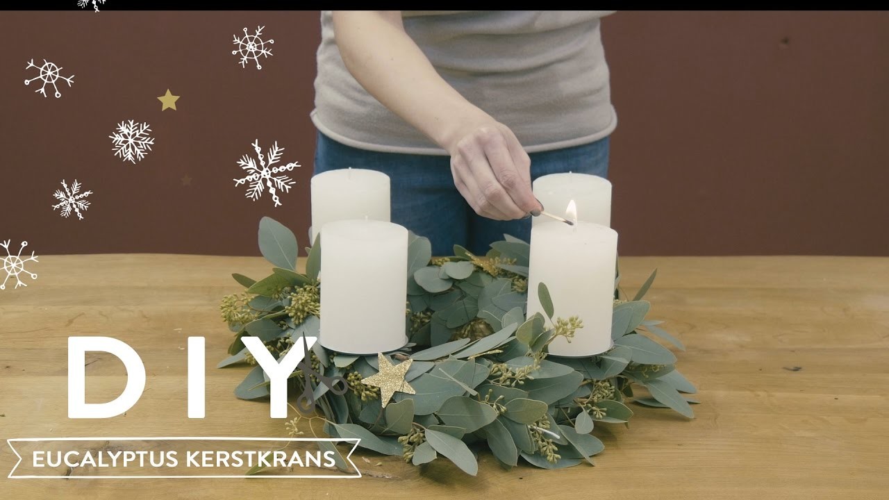 DIY Eucalyptus kerstkrans | Westwing stijltips