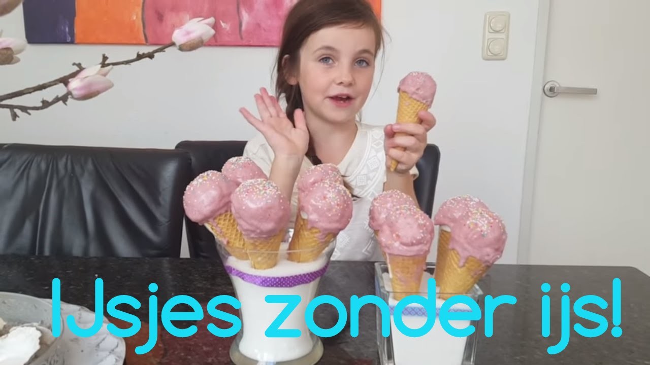 DIY - Zelf ijsjes zonder ijs maken! (Nederlands)