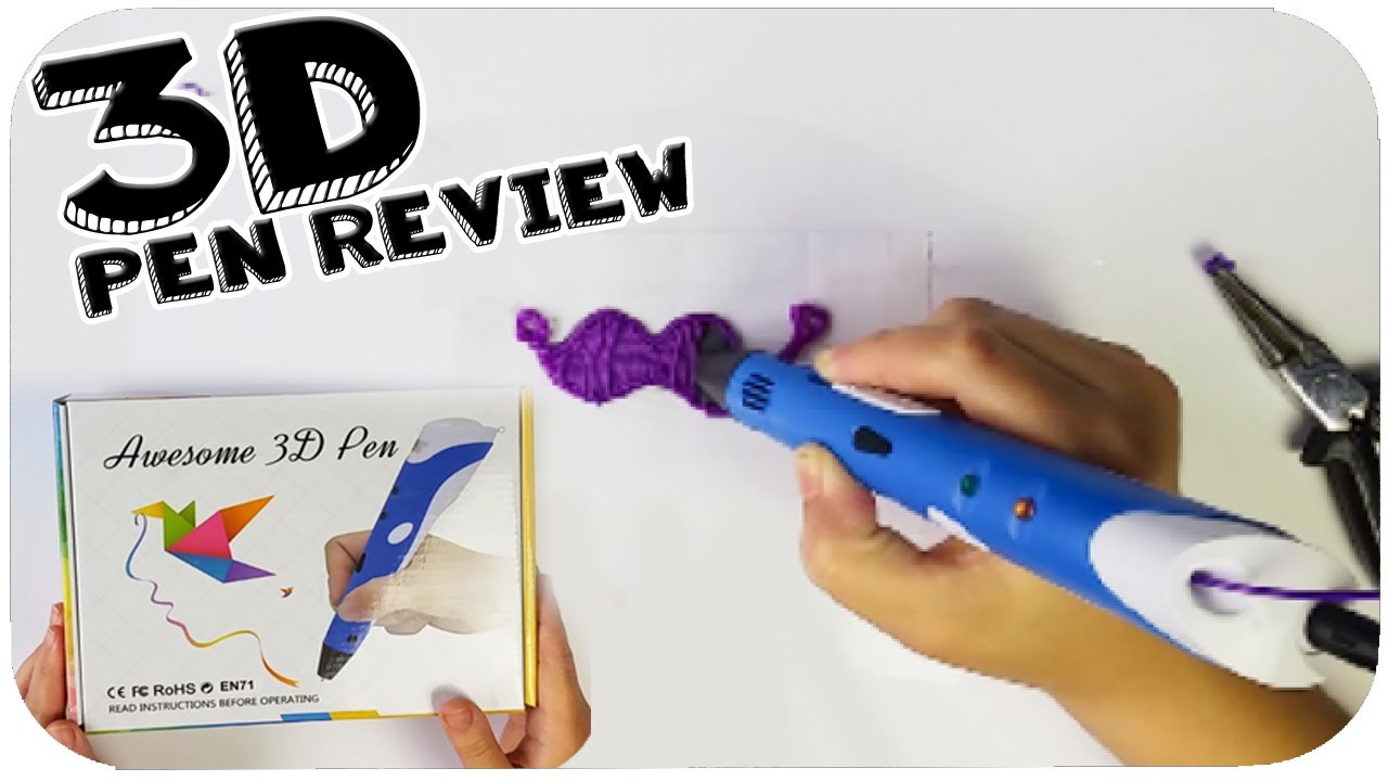 3DPen Review en Uitleg! | SNOR KETTING DIY