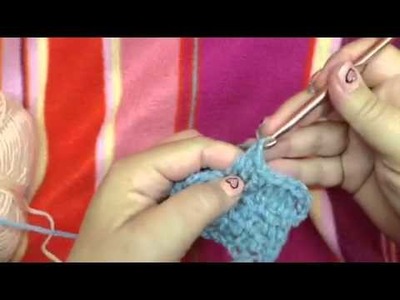 Verlengd stokje haken - extended double crochet