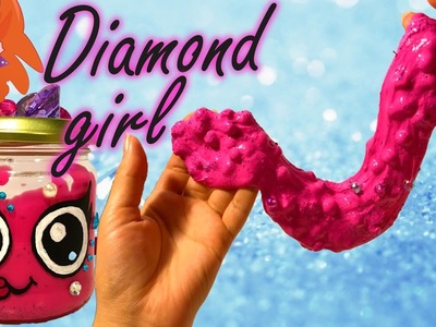 DIY zelf slijm maken met juweeltjes (kraaltjes) - ontmoet Diamond girl